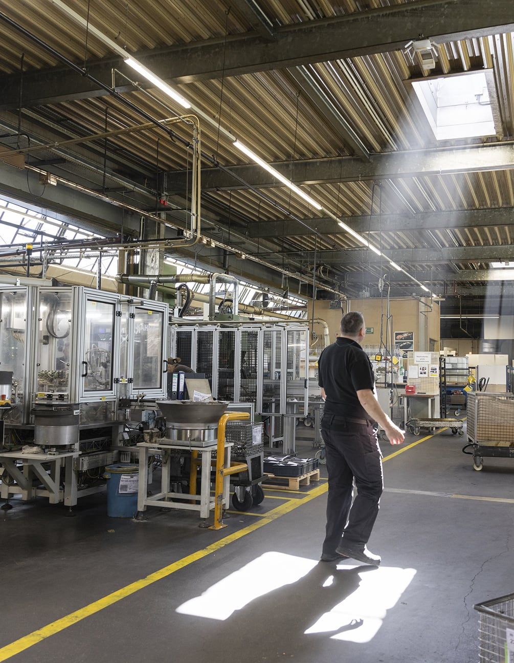 Depth of manufacturing <br>Best possible safety and performance through extensive in-house manufacturing and simulation-based development